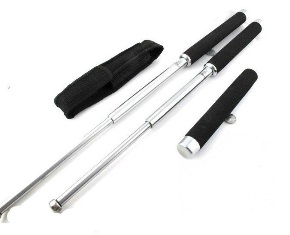 Összehajtható önvédelmi stafétabotot (stick) Összecsukható váltóbotját önvédelmi