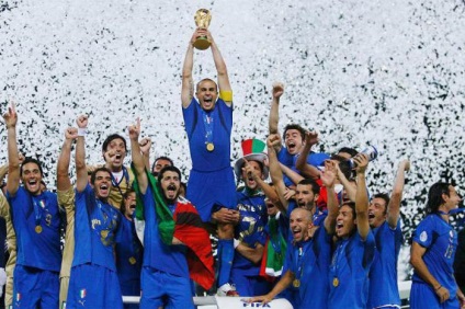 Azzurri - az egyik legerősebb csapat a világon