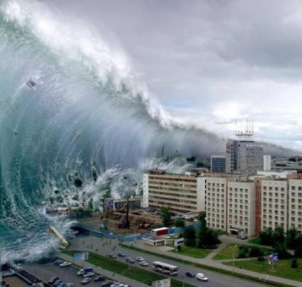 Álomértelmezés cunami álomban a tenger, a város, elpusztította a házat