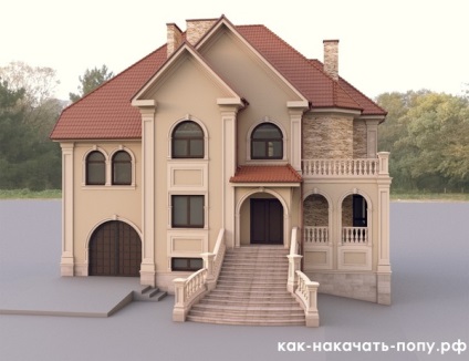 Modern ház tervezése