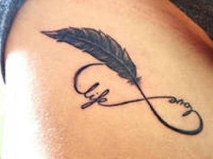 Tattoo végtelenig (fénykép, vázlat, érték), tattoofotos