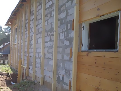 Fali szigetelő hab blokkok külső alatt iparvágány (iparvágány) Fal szigetelés hab blokkok kívül az iparvágány