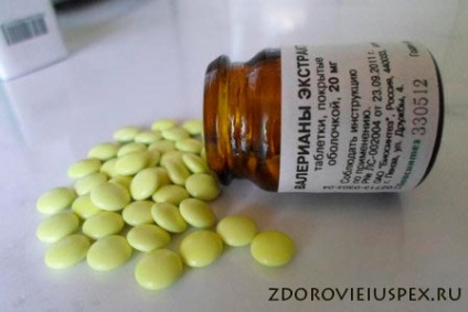 Valerian gyógyszer tulajdonságait és ellenjavallatok