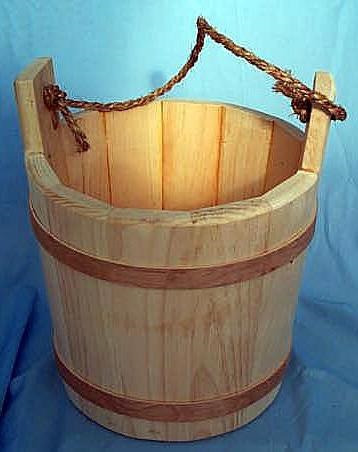 Bucket fa (fa) fa vödör