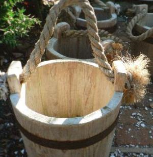 Bucket fa (fa) fa vödör