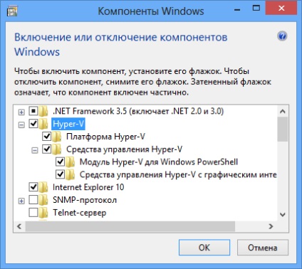 Virtualizáció a Windows 8 beépített Hyper-V