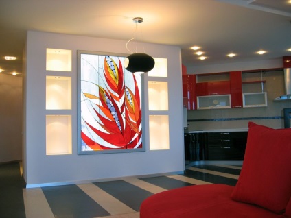 Ólomüveg ablakok egy klasszikus vagy modern belső, a ház vagy lakás, szép design, és (otthon) Ólomüveg ablakok egy klasszikus vagy modern belső, a ház vagy lakás, szép design és