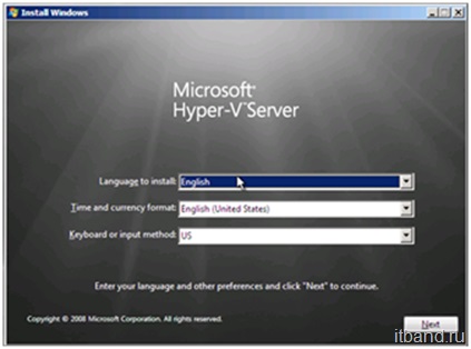 Röviden ms Hyper-V Server 2008 R2