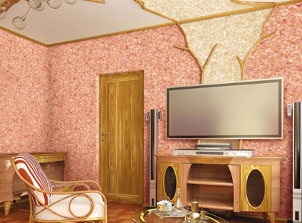 Folyékony tapéta design kép (tapéta) Folyékony tapéta design fotó