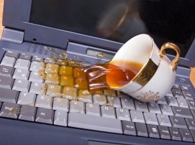 Mi a teendő, ha vizet öntenek laptop kávé sör macska