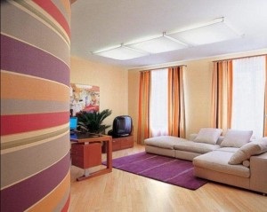 A szín a falakon a nappaliban - hogyan válasszuk ki (fotókkal)