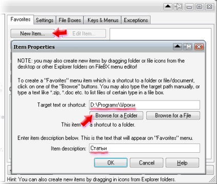 Filebox extender funkciók kiszélesítése ablakok ablakok