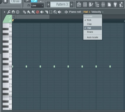 Az FL Studio 12 létrehozásával step sequencer és zongorára tekercs együtt dolgozni