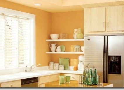 Milyen színű festeni a konyhában - az ötlet a választás - javítás és ellátják egy lakást