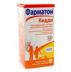 Kiddie Pharmaton - használati utasítást, indikációk, adagolás, analógok (Kiddie Pharmaton használati utasítás) Kiddie Pharmaton - használati utasítást, indikációk, adagolás, analógok