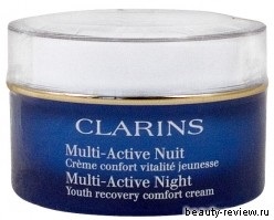 Cream Clarinsés több aktív éjszakai krém ifjúsági hasznosítás, vélemények a kozmetikai