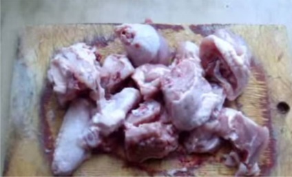 Csirke burgonya utyatnitsu - lépésről lépésre recept fotók