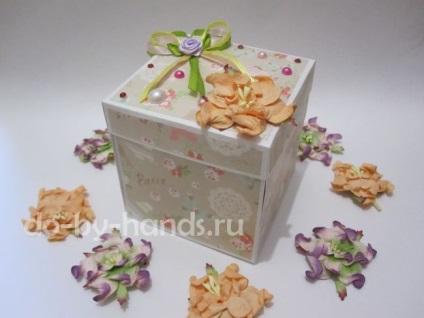 Magic Box (mágikus doboz) mesterkurzus, varázsdoboz scrapbooking