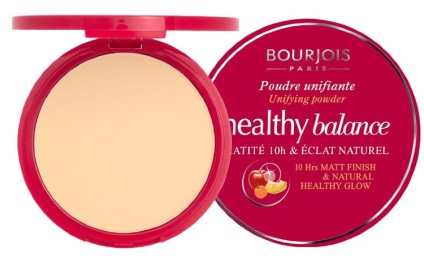 Kompakt púder Bourjois egészséges egyensúlyt