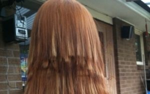 Hajvágás kaszkád fotó - női frizurák kaszkád közepes haj