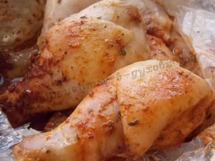 Finom csirkecomb a sütőben kar recept fényképek online receptek a sütőben