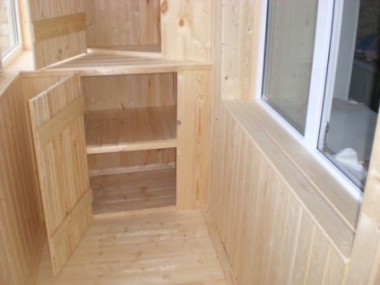 Вбудовані меблі для балкона і лоджніі своїми руками, фото інструкція
