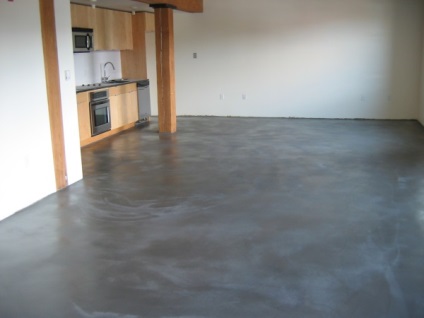 Залізнення бетонних поверхонь, технологія цементних покриттів підлог, бетону