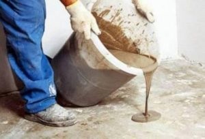 Залізнення бетонних поверхонь, технологія цементних покриттів підлог, бетону