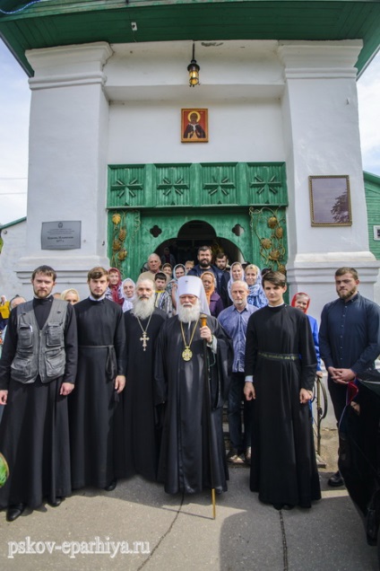 Augusztus 2, 2017, ünnepe Szent Illés próféta metropolita Pszkov és Porkhov