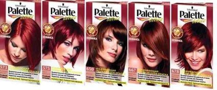 30 hajfestékek és a paletta - Beauty (paletták) 30 hajfestékek és a paletta - Beauty