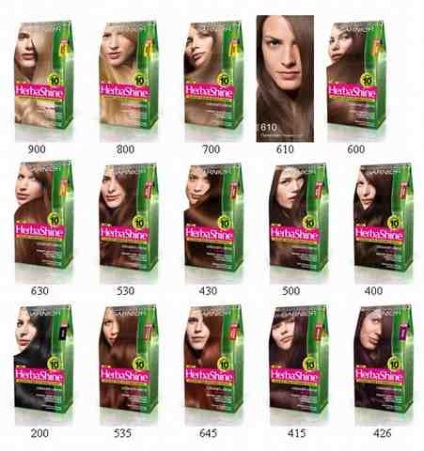 30 hajfestékek és azok paletta - Beauty (hajfestékek Palette) 30 hajfestékek és a paletta - Beauty