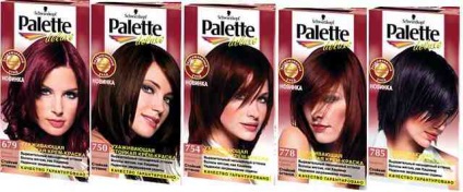 30 hajfestékek és a paletta - Beauty (paletták) 30 hajfestékek és a paletta - Beauty