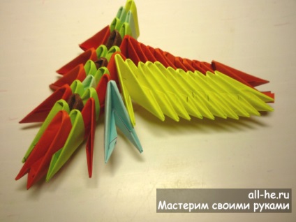 Butterfly „moduláris origami, mindent ő