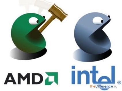 Mi a különbség az Intel processzorok AMD processzorok