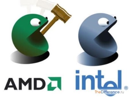 A különböző processzorok Intel AMD processzor (CPU) Mi a különbség az Intel processzorok AMD processzorok
