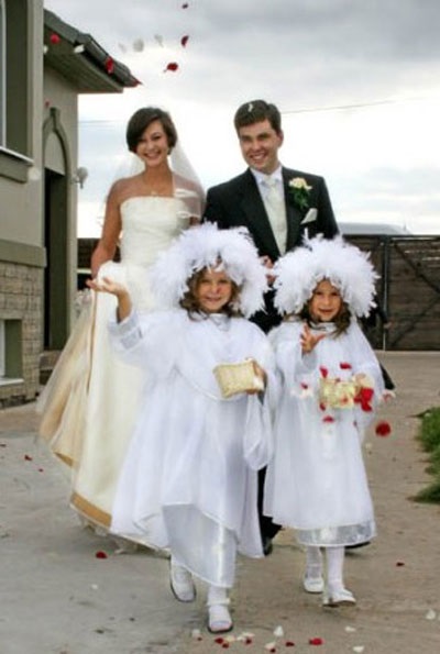 Gyerekek az esküvőn (20 fotó)