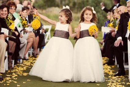 Gyerekek az esküvőn (20 fotó)