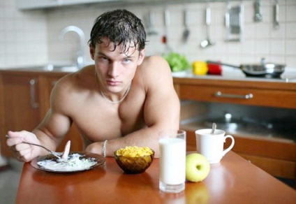 Étrend Men - részletes leírása chetyeh típusú diéta a férfiak