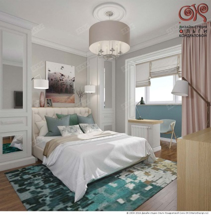 A design egy nagy hálószoba, fotók és modern ötleteket, fotók a ...