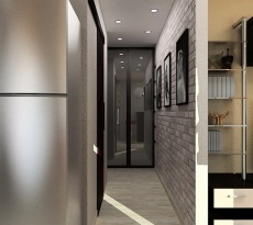 A design egy szűk folyosón a lakásban (fotókkal) (folyosó) A design egy szűk folyosón a lakásban (fotókkal)