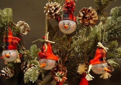 Karácsonyi díszek lámpák (fotó), a raktár ötletet szilveszteri dekoráció, álom ház