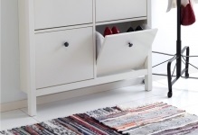 Cipő szekrény cipő a folyosón keskeny kaloshnitsa IKEA, saját kezével egy ülés, egy fényképet, amelyen egy tükör (cipő Cipő szekrény a folyosón) Cipő szekrény cipő a folyosón keskeny kaloshnitsa IKEA, saját kezével egy ülés, egy fotót egy tükör,