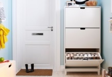 Cipő szekrény cipő a folyosón keskeny kaloshnitsa IKEA, saját kezével egy ülés, egy fényképet, amelyen egy tükör (keskeny) Cipő szekrény cipő a folyosón keskeny kaloshnitsa IKEA, saját kezével egy ülés, egy fotót egy tükör,