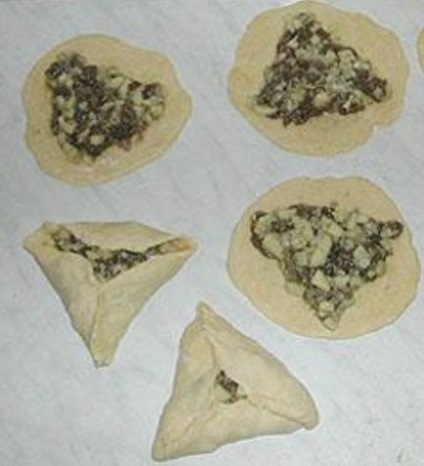 Hogyan lehet sütni piték Tatar-háromszög - echpochmak - receptek