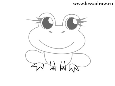 Hogyan kell felhívni a béka a gyermekek számára (béka) Hogyan kell felhívni a béka gyerekeknek