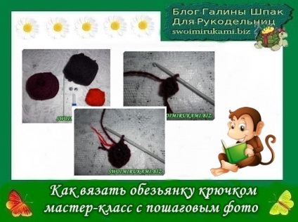 Hogyan lehet lekötni egy gumiszalagot haj horgolt lépésről lépésre fotók, blog Galina Shpak