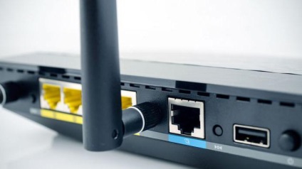 Hogyan kell csatlakoztatni a modemet a router folyamat 2