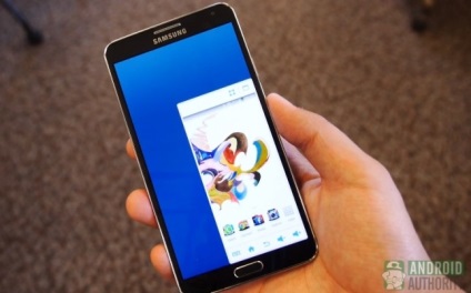 Hogyan kell használni mód - egykezes - a Samsung Galaxy Note 3 - legfontosabb funkciója,