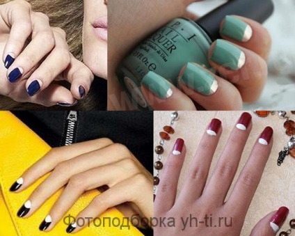 Hogyan készítsünk hold manikűr sablonokkal és anélkül, wow! (Ahhoz, hogy a hold manikűr) Hogyan készítsünk hold manikűr sablonokkal és anélkül, wow!