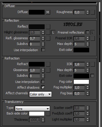 Hogyan készítsünk üveg v-ray, 3d max, órák 3d max